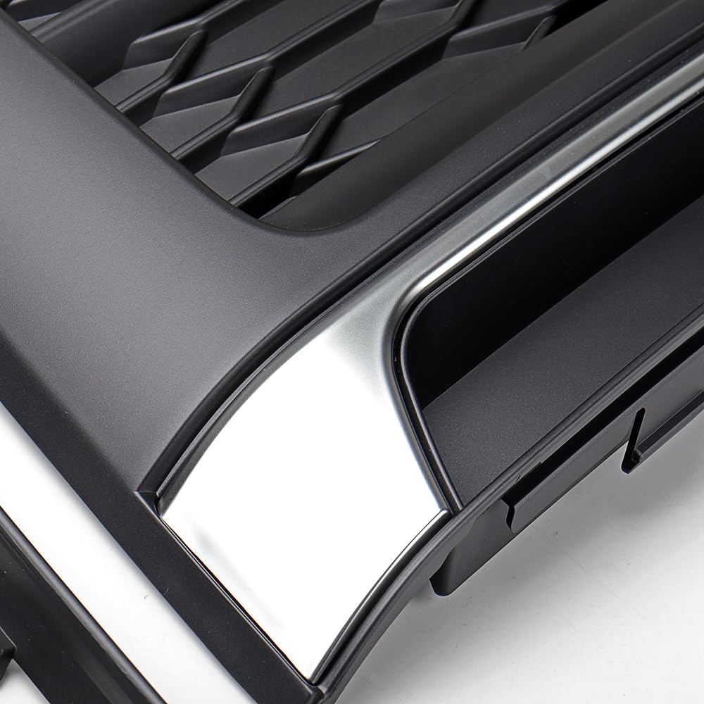 Amazon.com: Astra Depot Front Lower Bumper Black Grille Chrome  