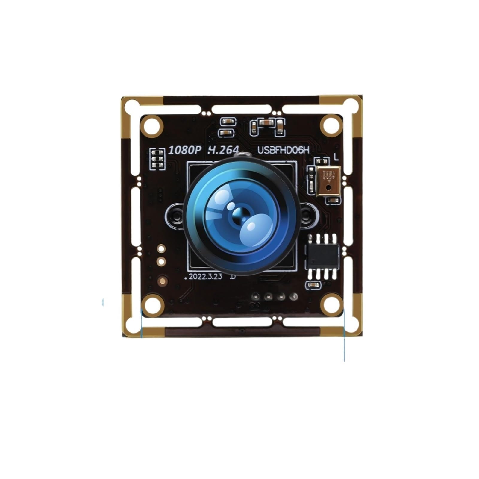 ELP 1080P USB Camera Module IMX323 Low Light 0.01Lux H.264 CMOS Wide Angle HD Webcam for Machine Vision CCTV(120d egree Lens)-image-18