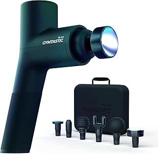 Massagepistole ink. Heating Kopf | Wärmekopf für Nacken, Schulter & Rücken | 6 Massageköpfen & 6 Intensitätsstufen Deep Tissue Leistungsstarke Massagegun & Massagegerät