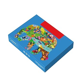 ✨パズルページ✨ Amazon.co.jp: 13 x18.5ジグソーパズル-200ピースの動物型フロア