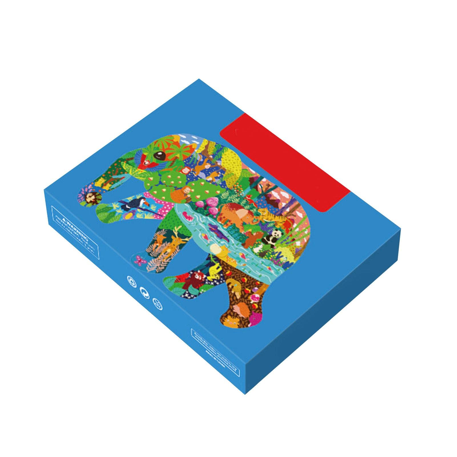 ジグソーパズル　おもちゃ屋さん Amazon.co.jp: 13 x18.5ジグソーパズル-200ピースの動物型フロアパズル