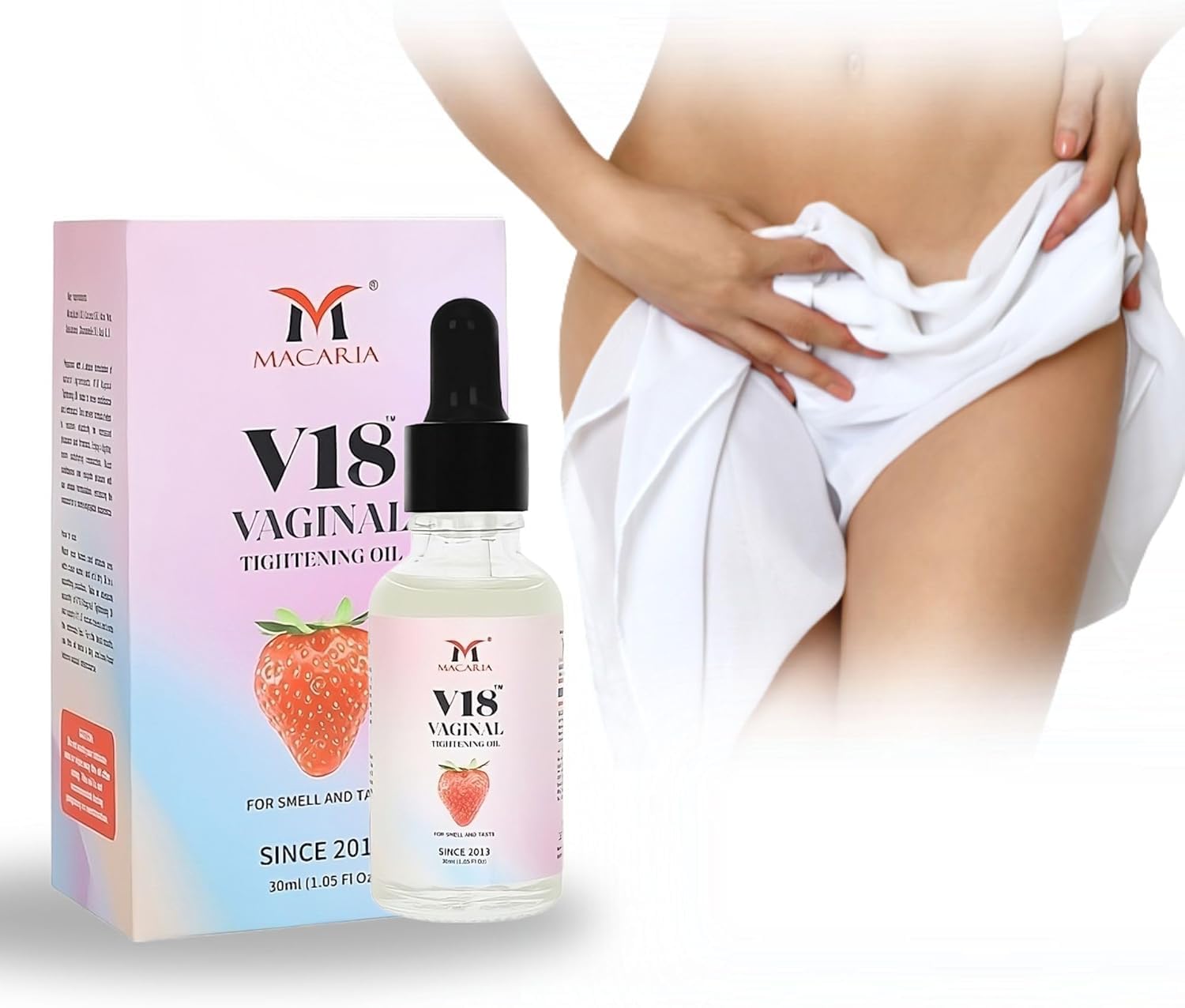 V18 Vaginal Tightening Oil (cream Gel) Like a Virgin Oil (cream Gel) Pussy Tighten Woman Intimate Zone Yoni Tight Narrows Walls Improves Health Enhance Sensitivity