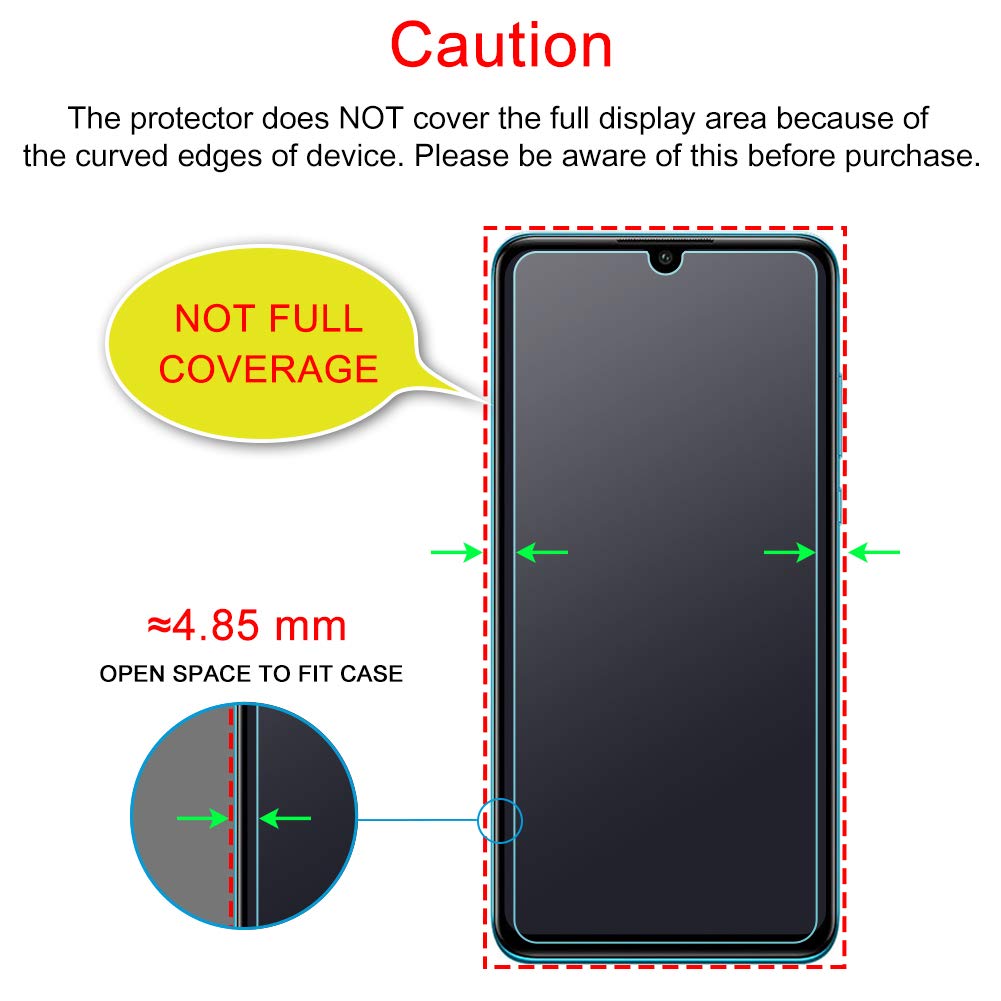 3er Pack Matte Displayfolie Für Huawei P30 Lite – Antireflektierend, Kratzfest