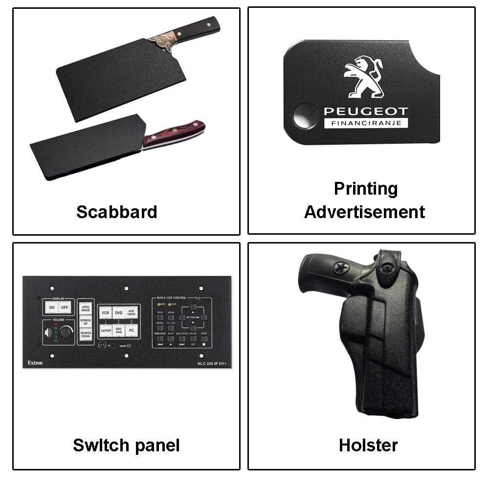 ABS Plastic Sheet - 18" x 24" Black -4 ABS Plastic Sheet - 18" x 24" Black -4