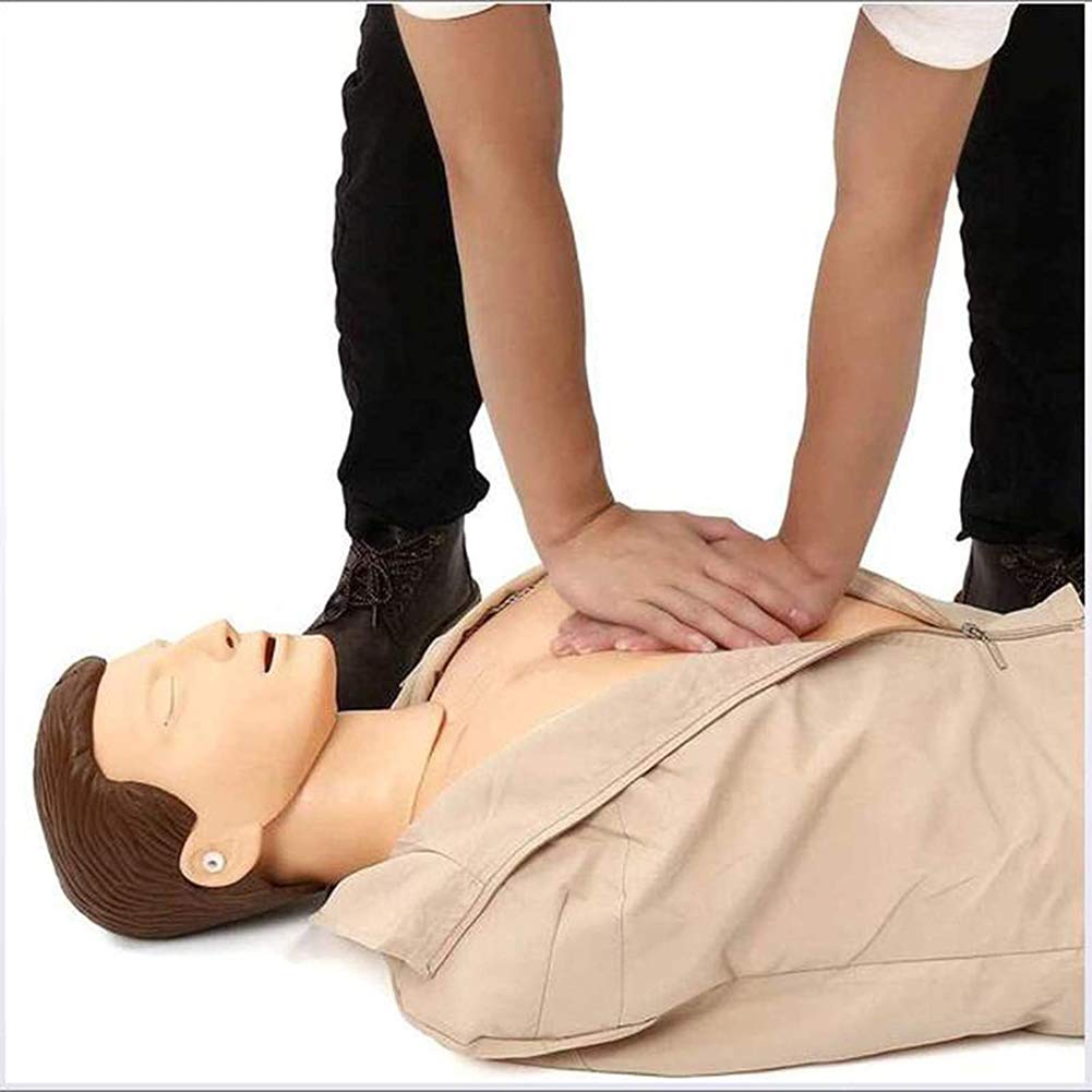 ZMIN Erste Hilfe Trainingspuppe Übungspuppe Practi für Wiederbelebung, Reanimationspuppe Erste Hilfe für medizinische pädagogische Trainingshilfe