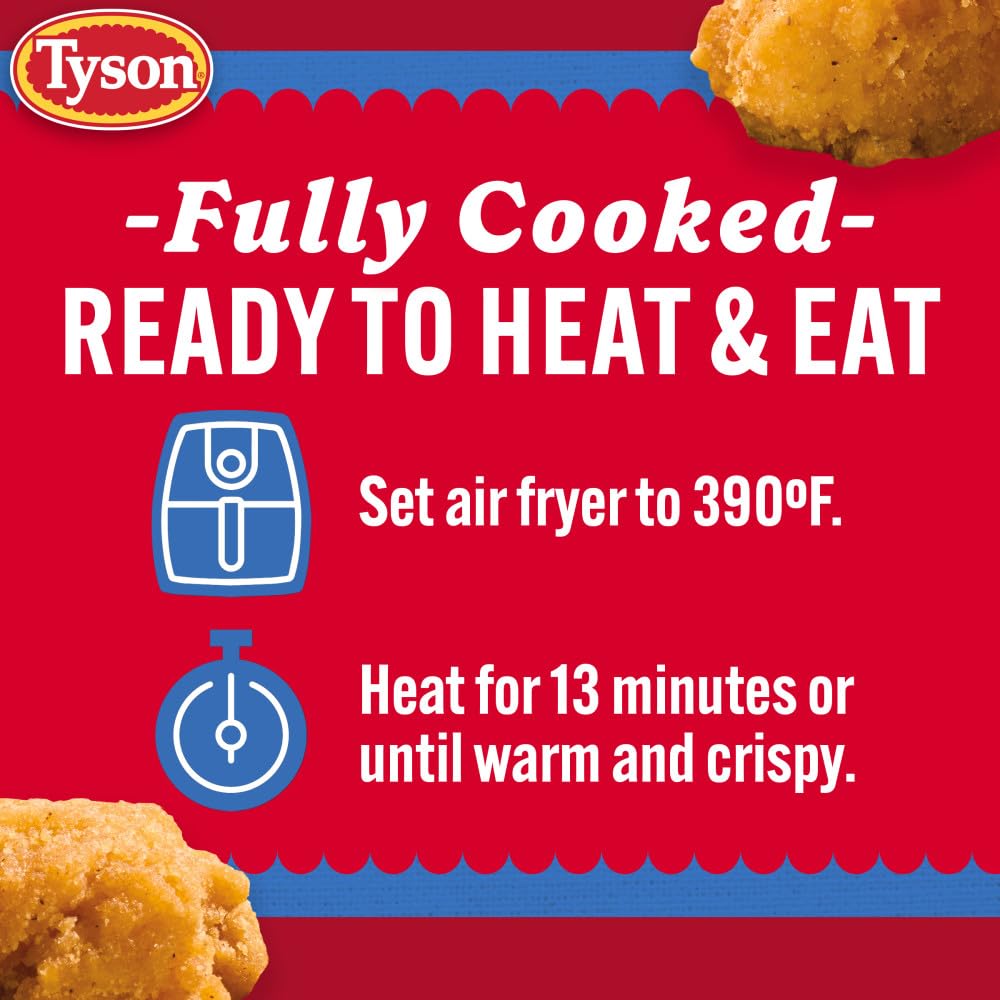 Tyson Anytizers Popcorn Chicken Frozen Appetizers 24 oz — view 4