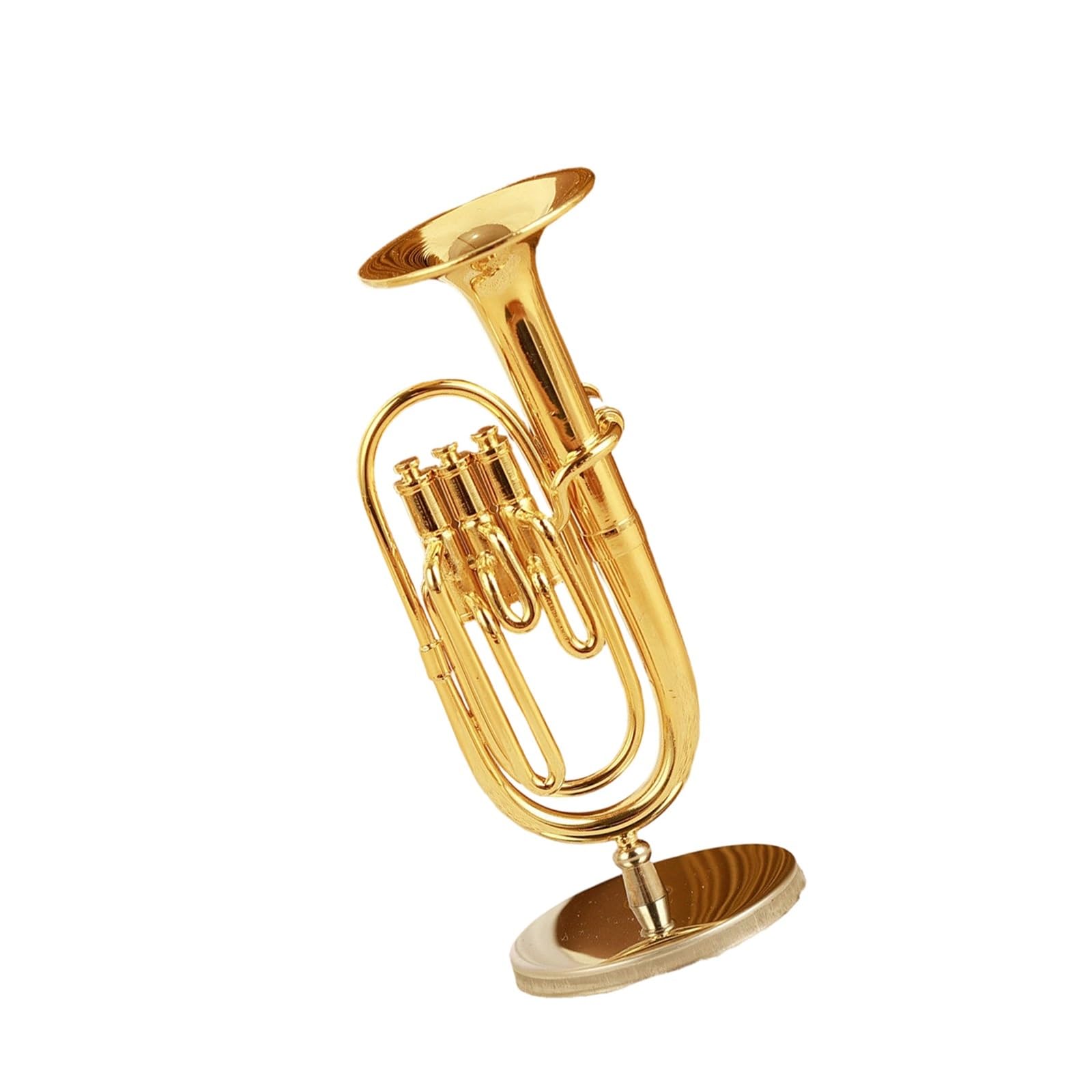 ZXFJYUIP Wind Instrument Model Ornaments Trumpet French Horn Trombone Saxophone(5)