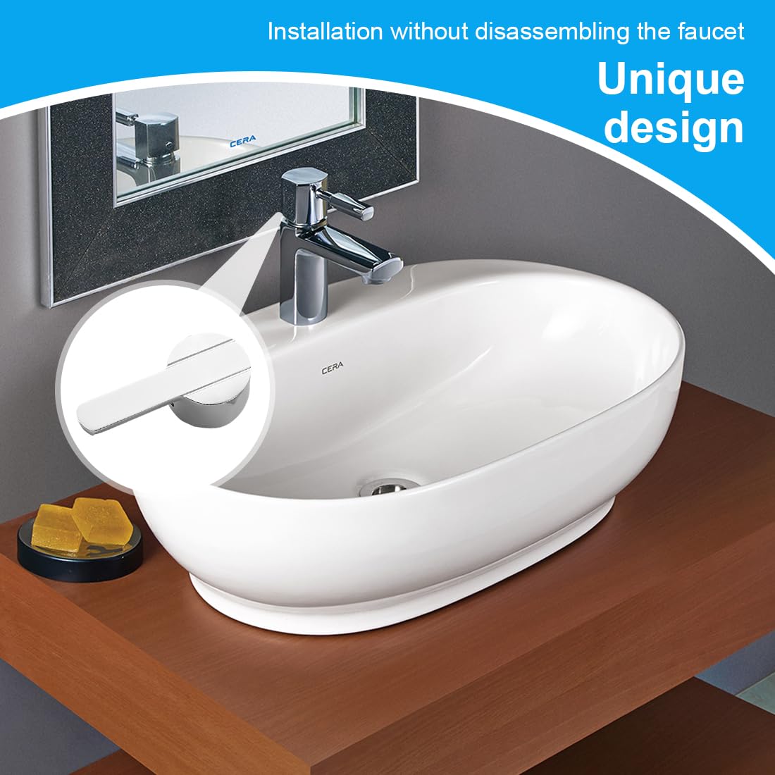 1 Pezzi Maniglia Miscelatore Doccia, Maniglia A Leva Per Rubinetto Per Rubinetto A Maniglia Singola Con Cartuccia Da 50Mm Di Diametro Rubinetto Dell'Acqua Hd(10X11Mm)