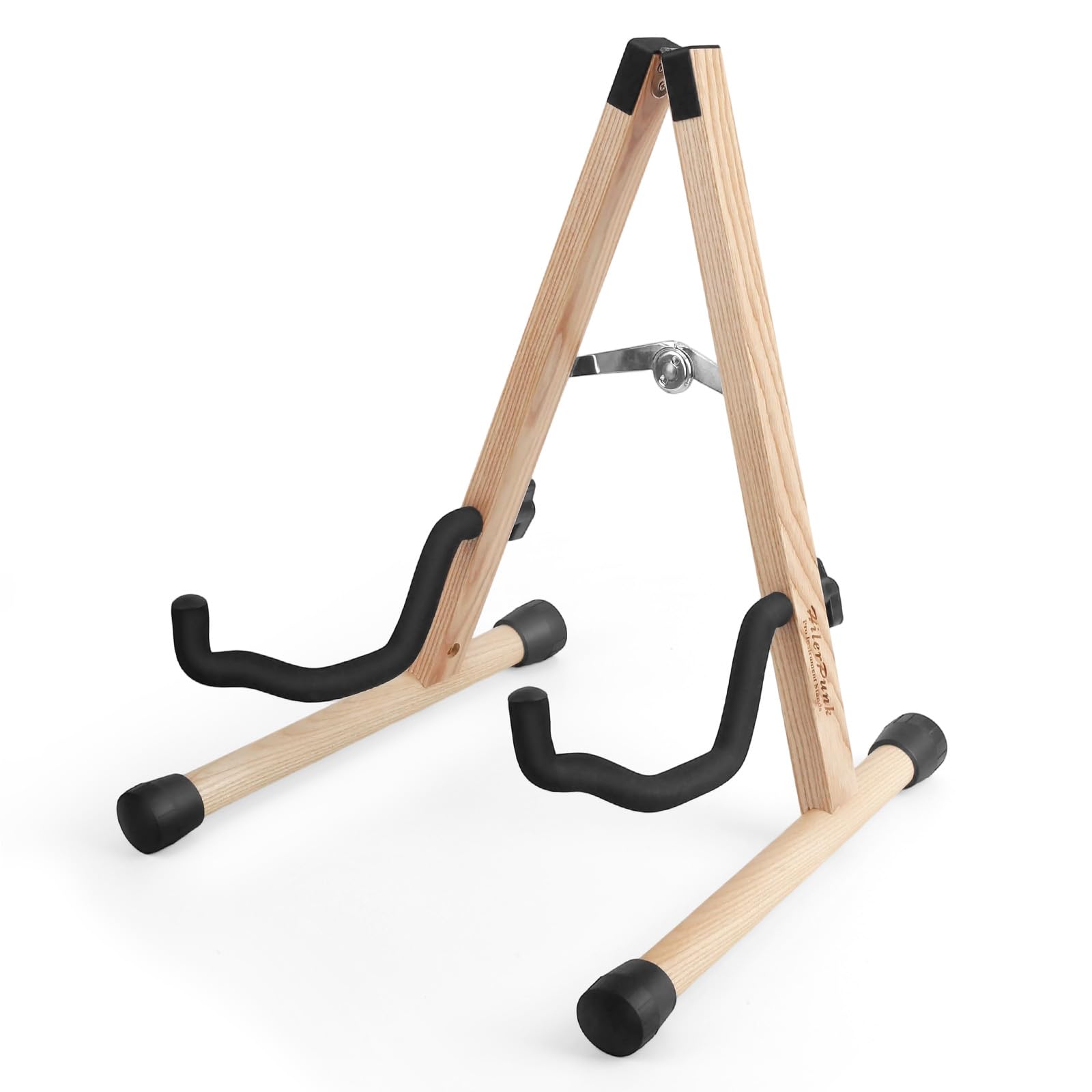 Gitarrenständer,Ständer für Akustikgitarre Ständer für klassische Gitarre A-Frame faltbar,einfache Montage und tragbar,solide Halterung,langlebig (Aschebaum)