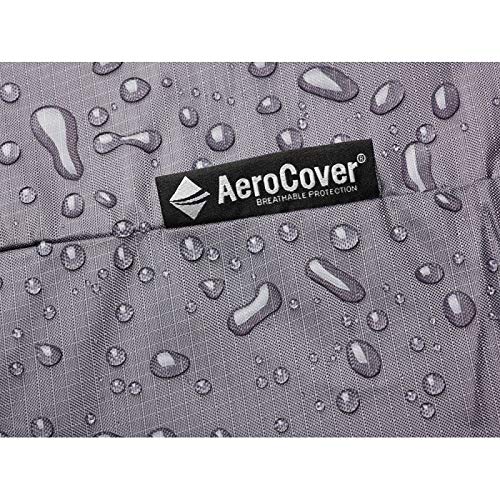 Housse De Protection Pour Salon De Jardin D'angle AeroCover - L255 Cm, Grise, Imperméable Et Respirante - 8