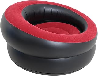 Silla Hinchable, Sofá Inflable para Lectura, Plegable Jardín Patio Dormitorio Exteriores Salón Camping Entretenimiento