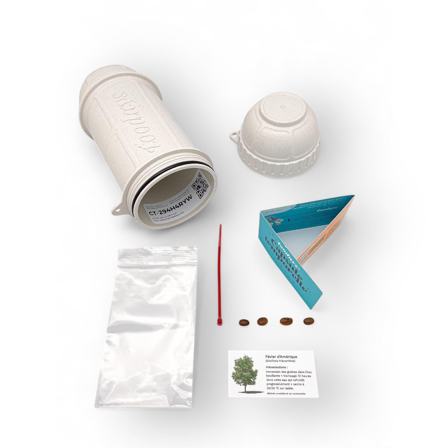 Kit Capsule temporelle – Activité Unique et Originale pour Conserver Les Souvenirs d'un Anniversaire, d'une Naissance, d'un Mariage, d'une fête, d'un EVJF, etc. – Fabrication française