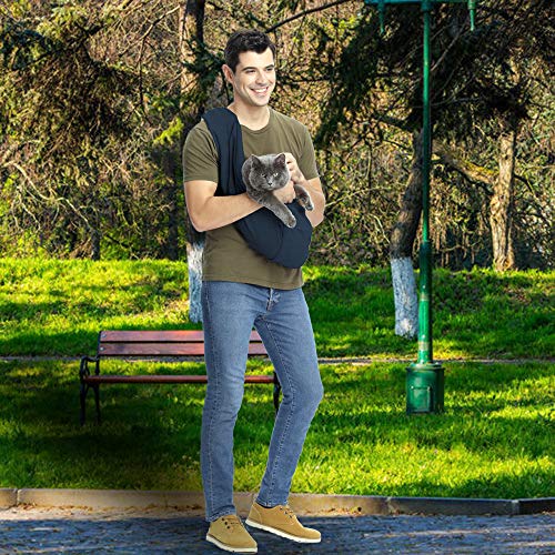 Cuby Dog and Cat Sling Carrier – Hands Free Reversible Pet Papoose Bag - Adjustable - Soft Pouch and Tote Design… - Image 3