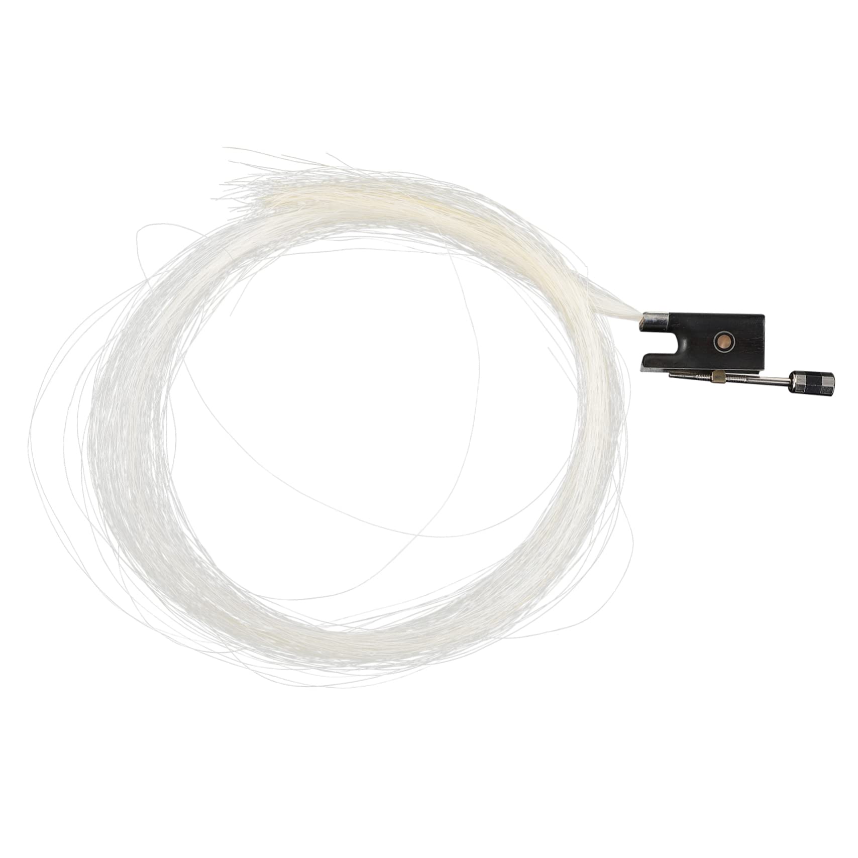 Abaodam 5pezzi Corda Per Da Violino Pelo Cavallo Naturale Accessorio Professionale Per Sostituzione Suono e Espressivo Facile Da Installare e Duraturo
