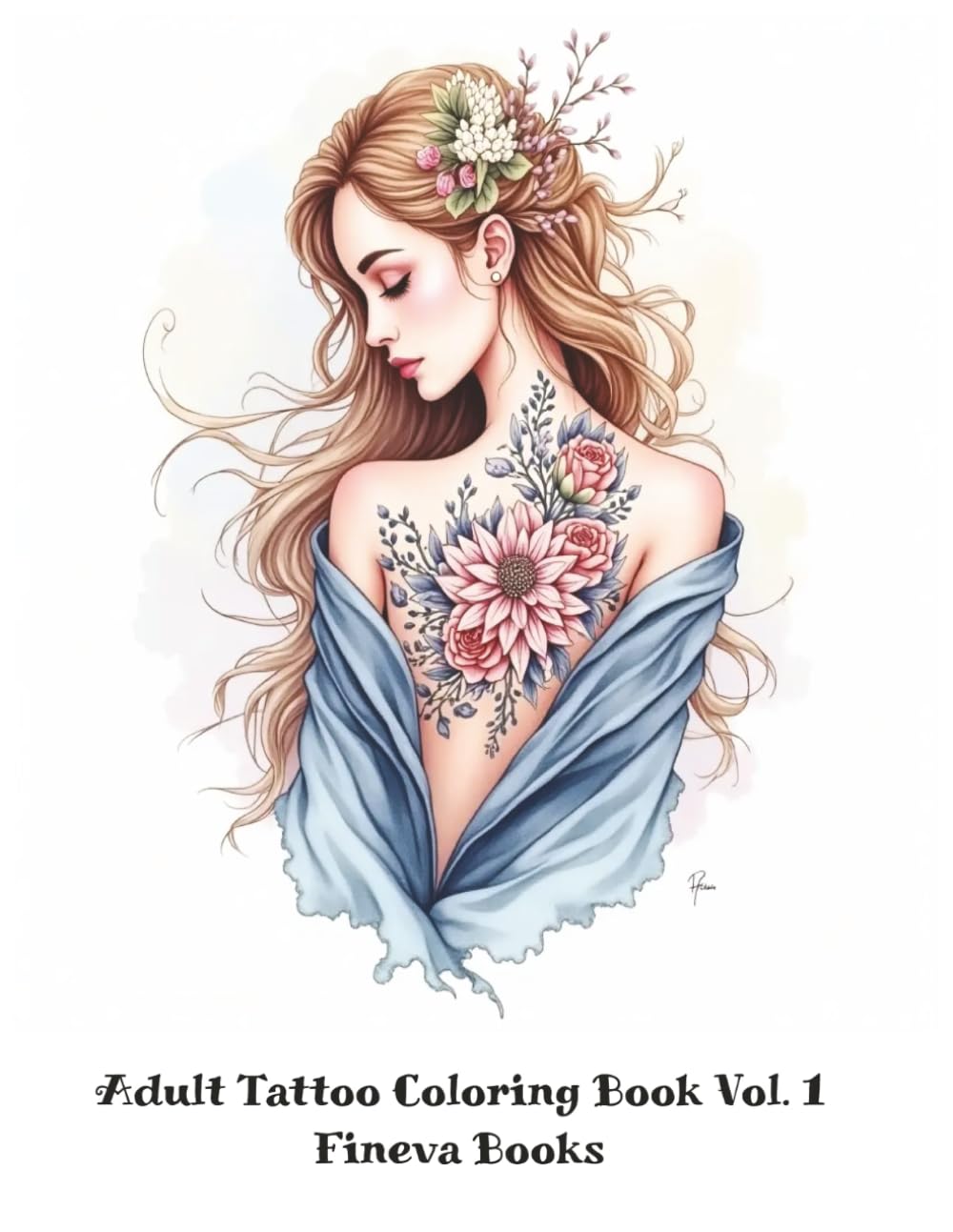 Gorgeous Tattoo Coloring Book: 55 Beautiful Designs for Adults to Relax and Relieve Stress: A Calming Adult Coloring Book Featuring Stunning Tattoo ... adult coloring book, stress relief coloring