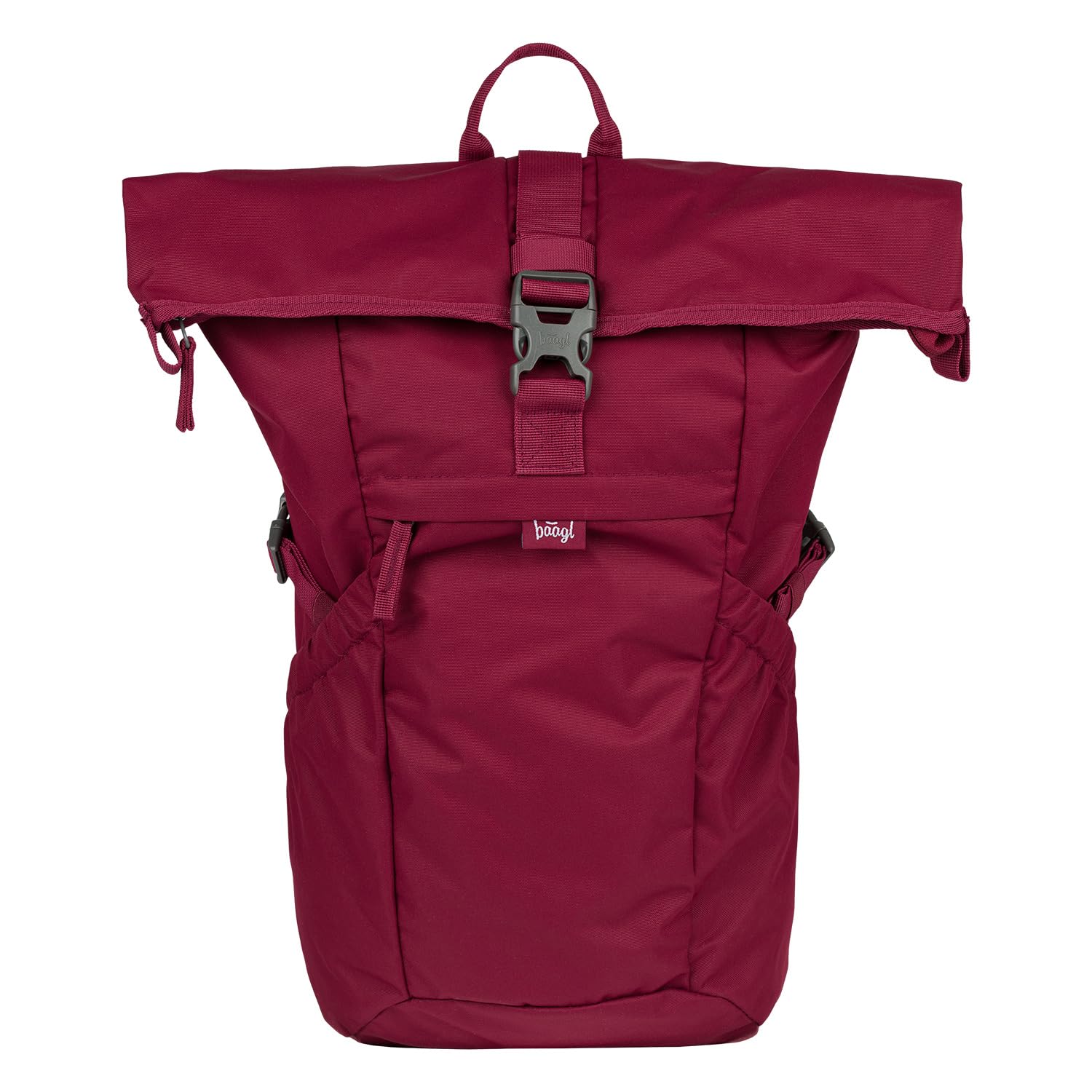 Baagl Zaino Da Donna E Uomo – Rolltop Zaino Impermeabile Con Scomparto Per Computer Portatile – Zaino Ergonomico Roll Daypack Per Lavoro, Università, Città E Tempo Libero – Moderno Zaino Arrotolabile-image