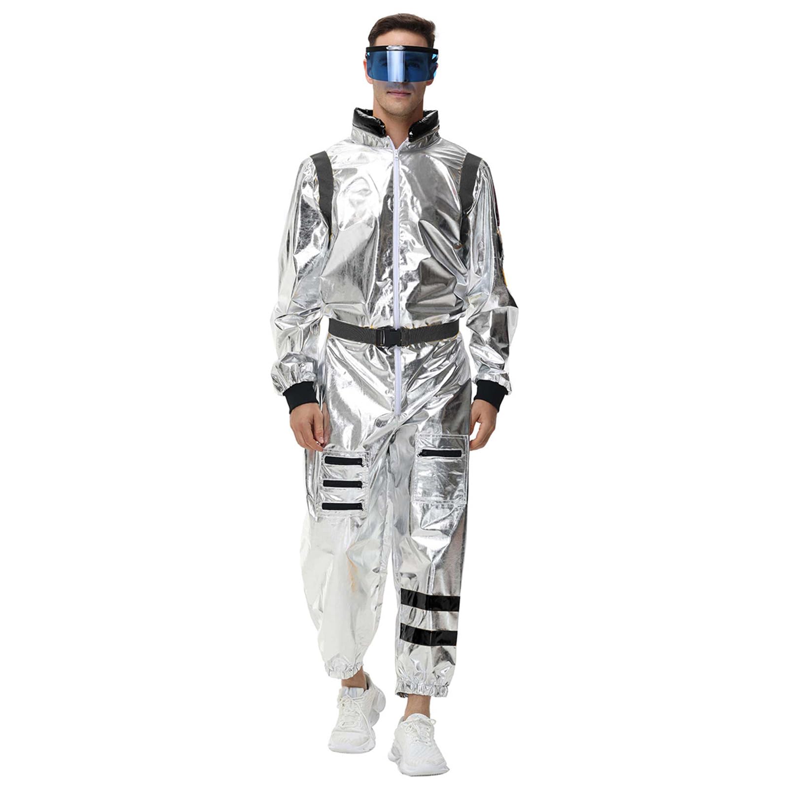 Halloween Kostüm Kinder Herren Damen Astronautenkostüm Astronaut Jumpsuit