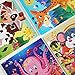 Puzzles for Kids Ages 3-5 Year Old 20 Piece Colorful Wooden Puzzles Set of 6 Vibrant Theme Brain Development Learning Toys Set for Boys and Girls (6 Puzzles)