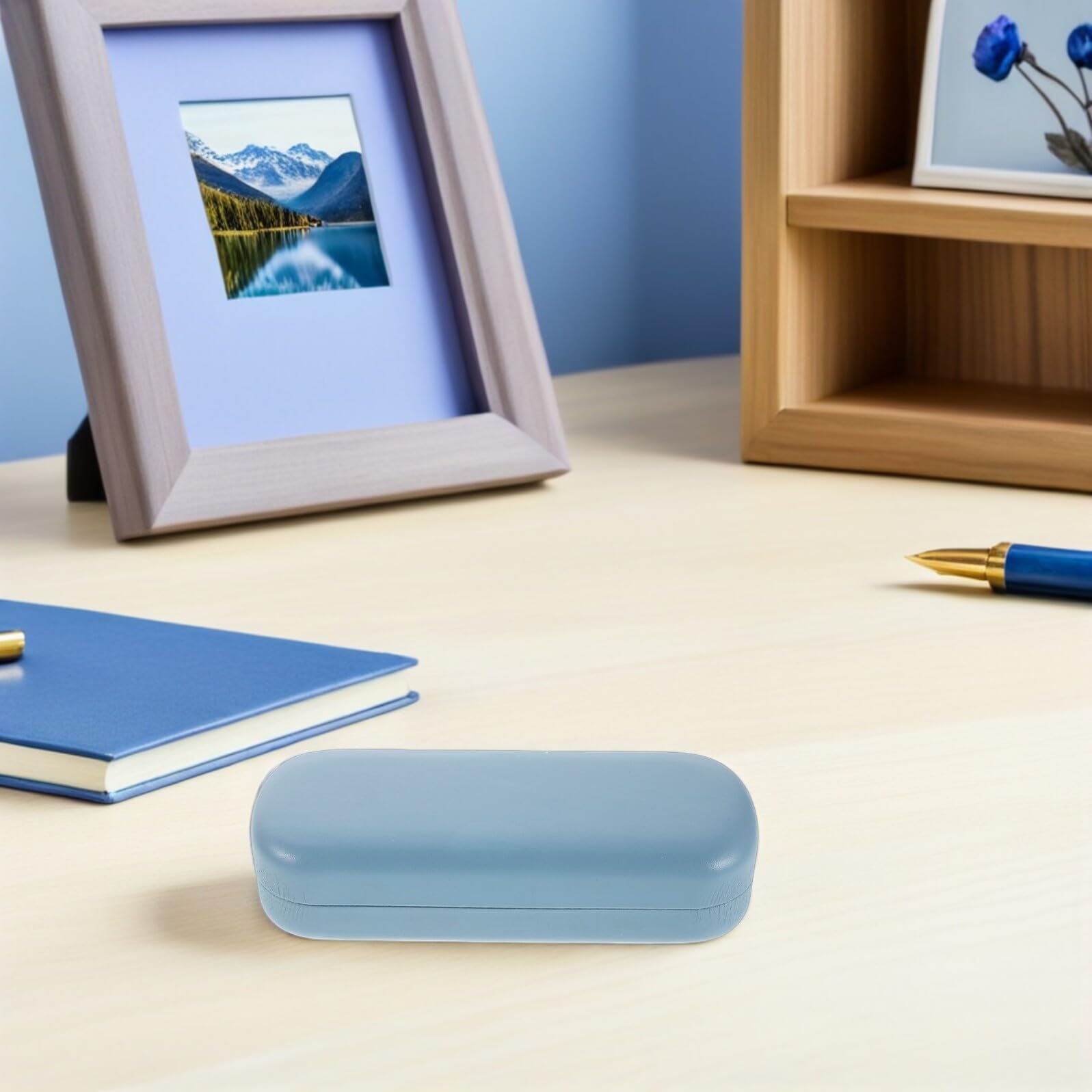 ifundom 4pezzi Custodia Rigida per Occhiali da Sole Vista Custodia Protettiva Portatile per Viaggi Organizer da Viaggio per Occhiali
