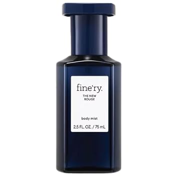 Finery Amber Saffron Rouge Mini Hair + Body Mist Fragrance Spray for Women & Girls - The New Rouge Golden Resin,Sandalwood, Travel Size, Gift for Teens, Cruelty-Free, Vegan 2.5 Fl Oz