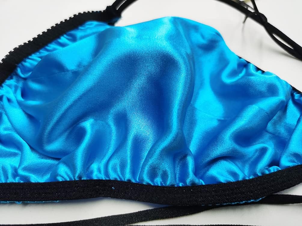 Men's Silk Satin Thong Pouch T - Back Bikini G-String Underwear