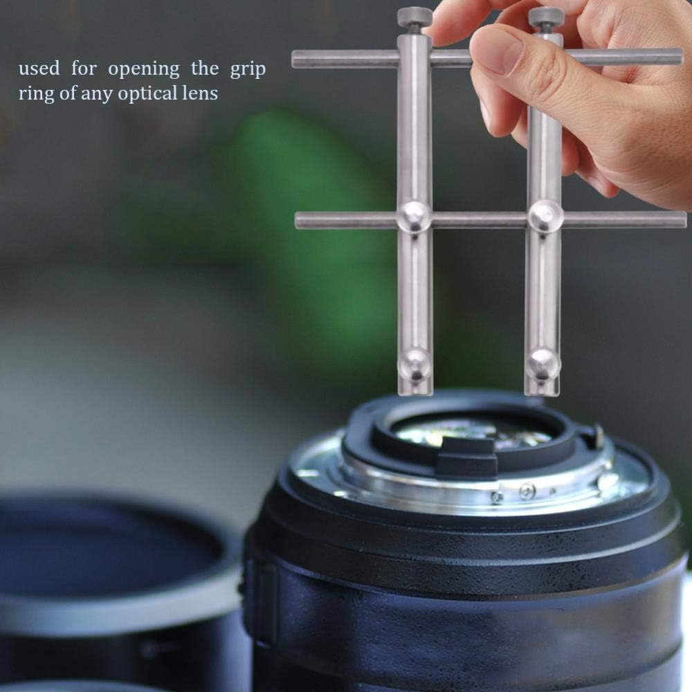 プロフェッショナルカメラメンテナンスツールキット スパナレンチ修理メンテナンスツール 六角ネジ六角レンチ付き レンズキャリバー10-