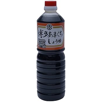 味の風 青柳 Amazon.co.jp: 青柳醤油 博多あまくちしょうゆ 1L : 食品・飲料