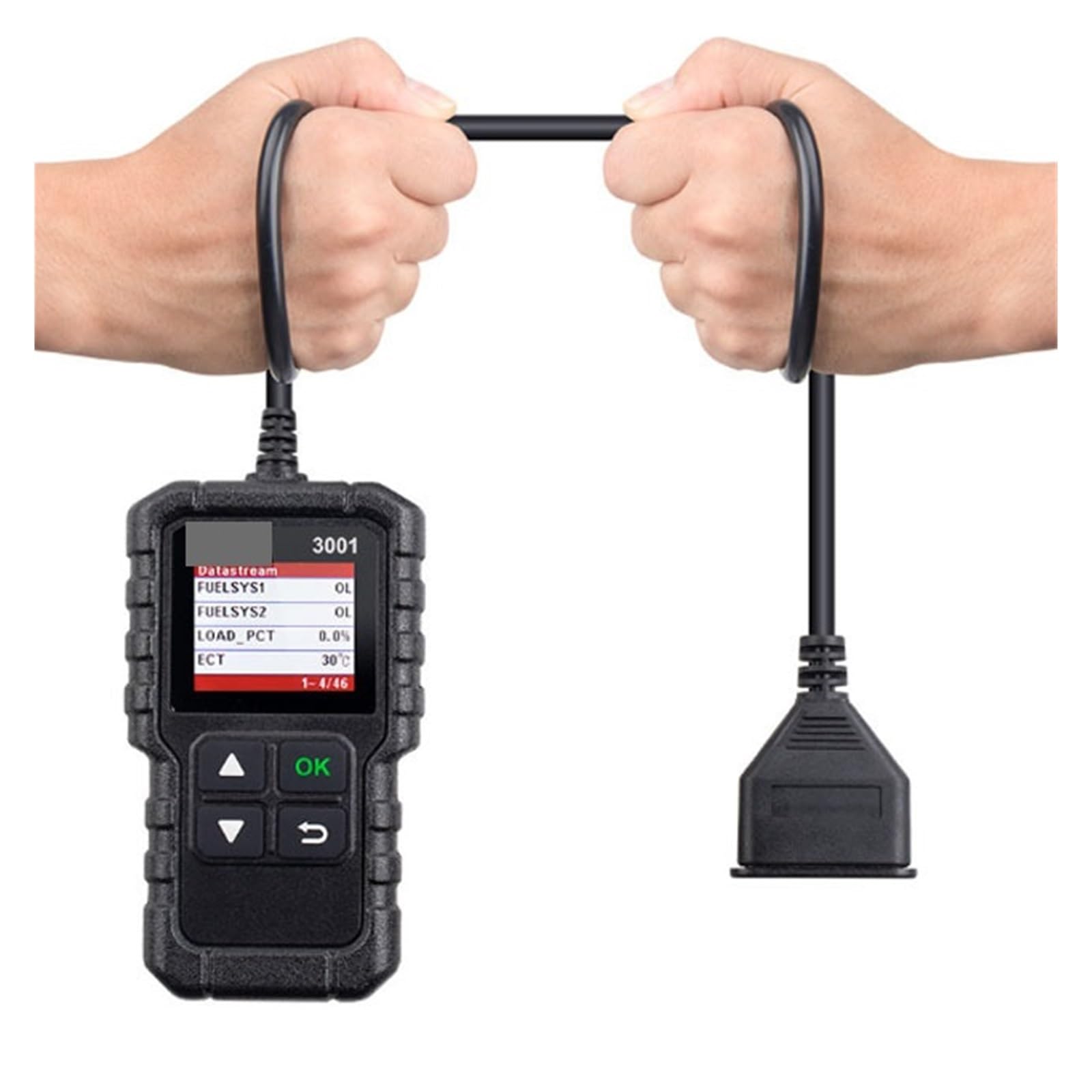 Escáner OBD2 for diagnóstico de averías del Motor, Lector de códigos OBDII for automóviles