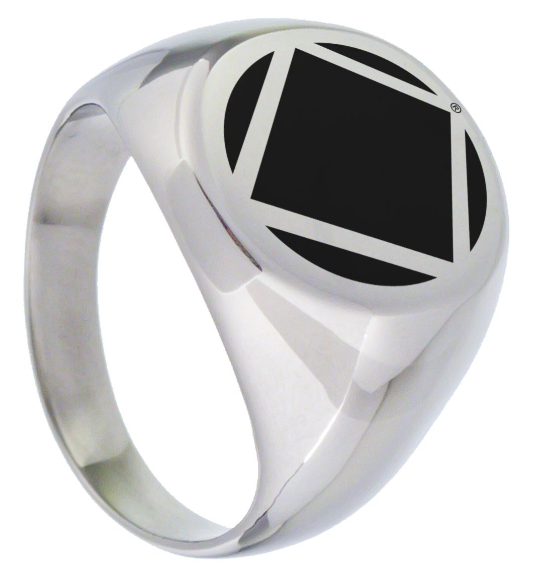 NA Narcotics Anonymous Ring for Men
