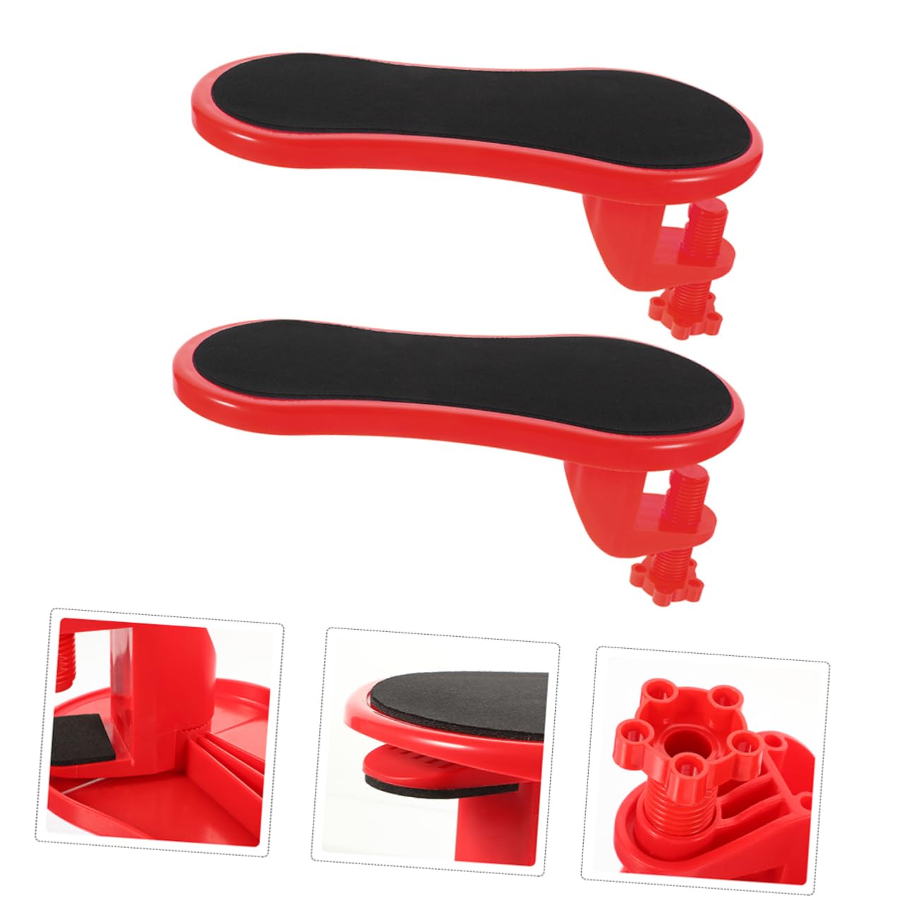 Housoutil 2 Pezzi Tappetino Per Mouse Ergonomico Poggiapolsi Tappetino Per Bracciolo Poggiapolsi Da Scrivania In Memory Foam Da Gioco Per Scrivania