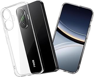 Xiaomi POCO F7 ケース クリア シャオミPOCO F7 カバー TPU ソフトケース 人気 保護カバー(全透明) 高透過率 薄と 軽い量【米軍MIL規格 耐衝撃 落下防止 傷防止 汚れ防止 黄変防止 散熱防止 Qi急速充電対応】Xiaomi POCO F7