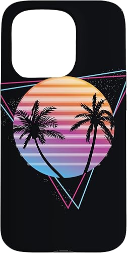Miniatura 14 de Palm Sunset 80s Vibe Retrowave Synthwave Aesthetics - Carcasa para iPhone 16