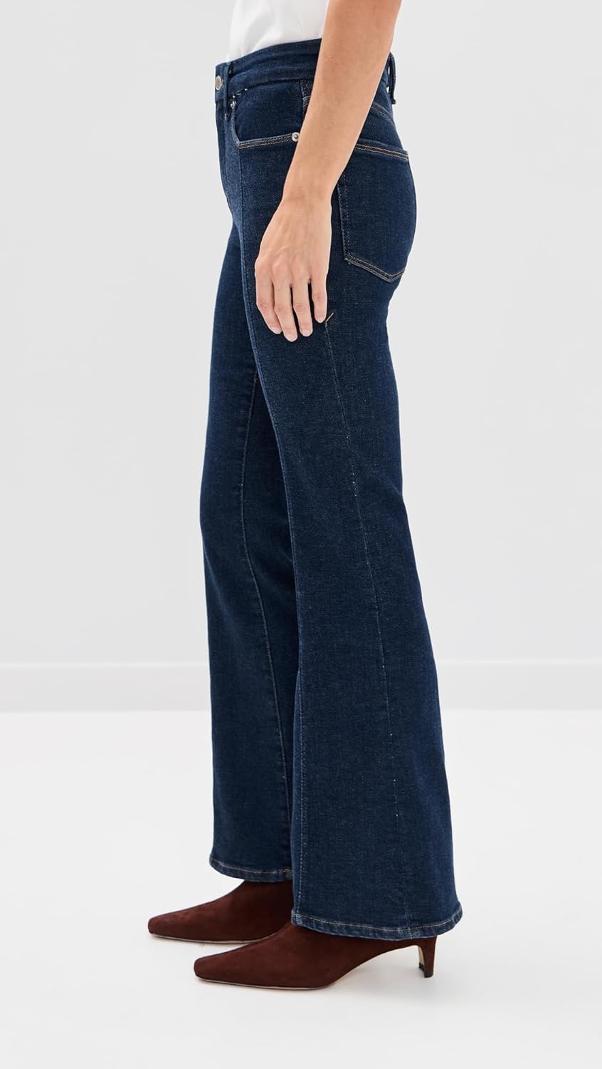 Good American Women's Good Petite Flare Jeans - Image 4