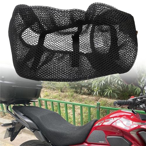 Funda de asiento para motocicleta transpirable con aislamiento térmico para Honda CB400X