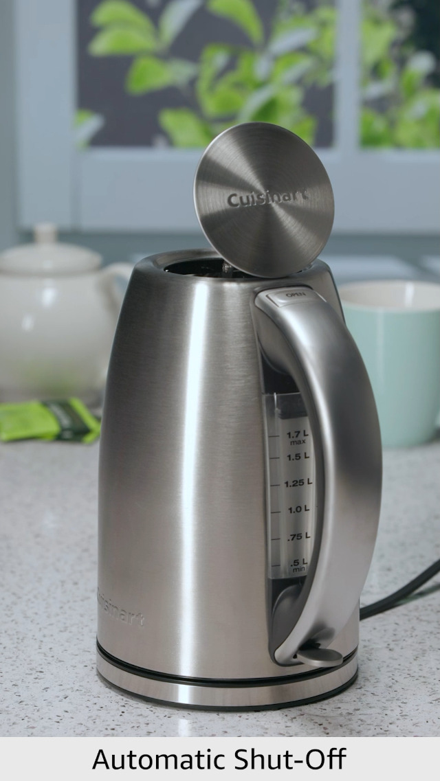Cuisinart jk-17コードレス電気ケトル(中古品) Amazon.com: Cuisinart 1.7-Liter Electric Kettle, Cordless Electric