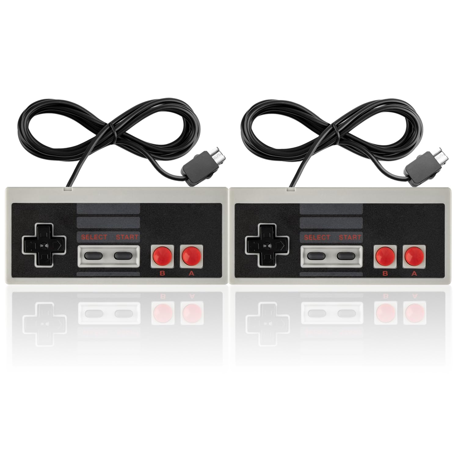 LongLongJin NES Classic Controller for NES Games,Compatible Nintendo Mini Controller,Nintendo Nes Mini Classic Edition Console,Retro Classic Joystick Raspberry Pi Gamepad NES Mini Controller for Auth