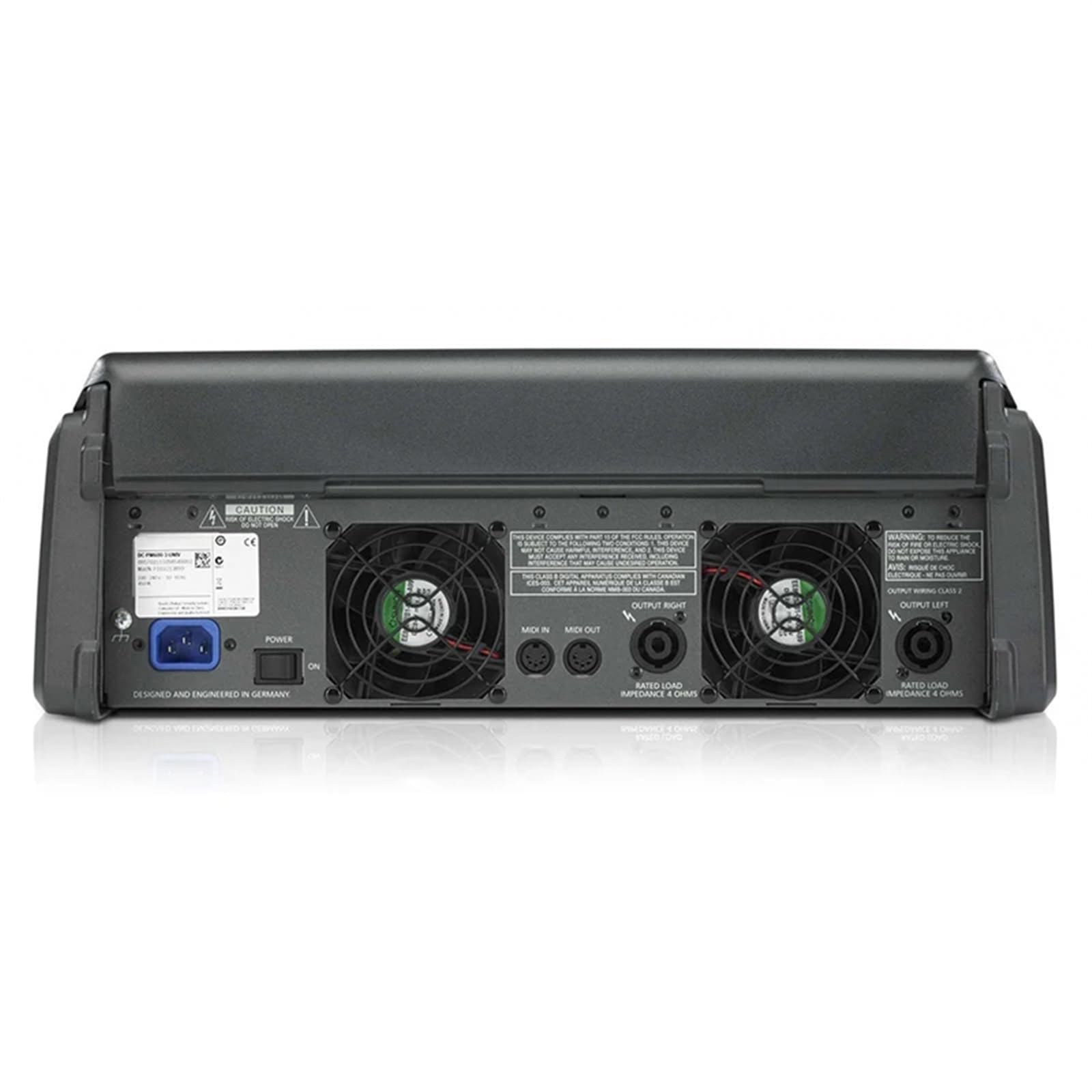 Mixer Audio, Console mixer audio di potenza 1:1 Powermate PM600-3 2 * 1000 W 4Ω Mixing alimentato professionale 6 + 2 canali for palco professionale DJ