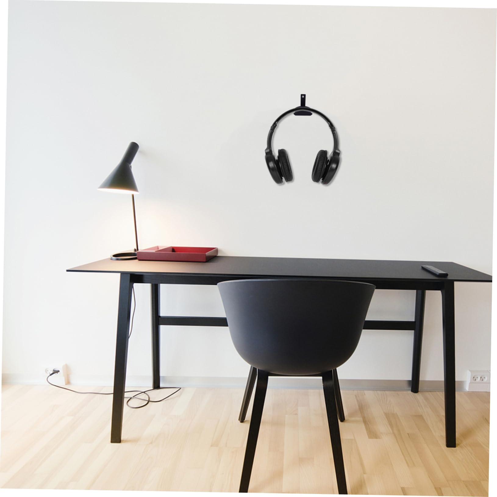 Ciieeo 3piezas Soporte Para Auriculares De Aleación De Colgador Bajo Escritorio Diseño y Instalación Para Gaming y