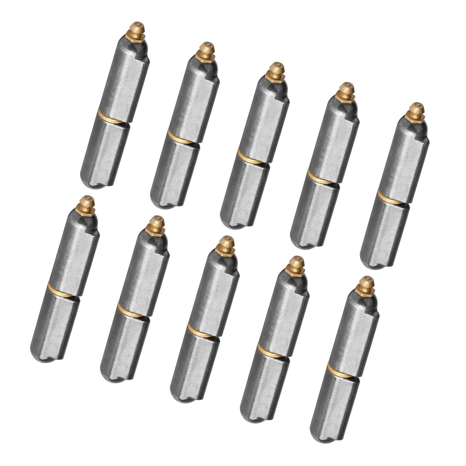 6inch Heavy Duty Weld on Hinge for Trailer Campers Gate Weldable Hinge Weld on Hinges with Grease Zerk for Gate Heavy Duty Weldable Hinges