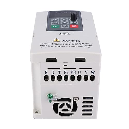 Miniatura 5 de Unidad de frecuencia variable, 380V 2.2KW VFD, Inversor para control de velocidad del motor, Convertidor de frecuencia, Motor de husillo VFD, Salida