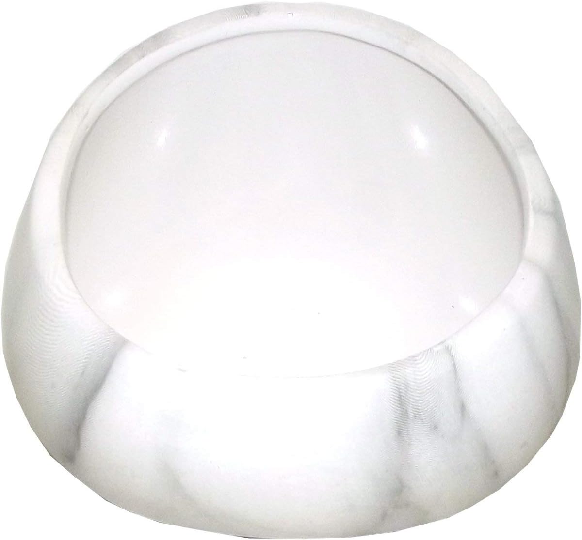 Boom Bowl Smartphone Sound Amplifier (White Marble Decal)