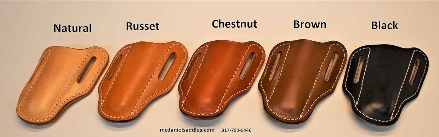 Folding Hunter Leather Knife Sheath