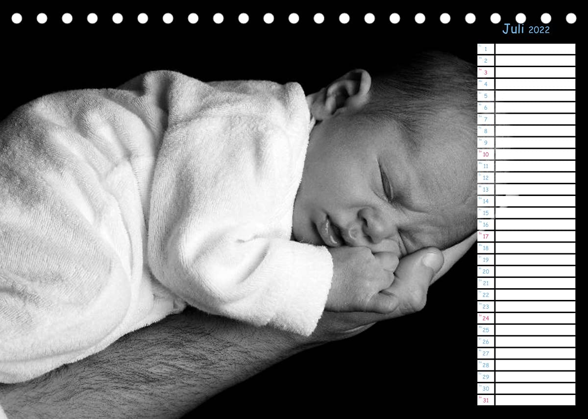 Babys - Die Lichter der Welt (Tischkalender 2022 DIN A5 quer): Baby-Schönheiten zum verlieben! (Geburtstagskalender, 14 Seiten ) (CALVENDO Menschen)