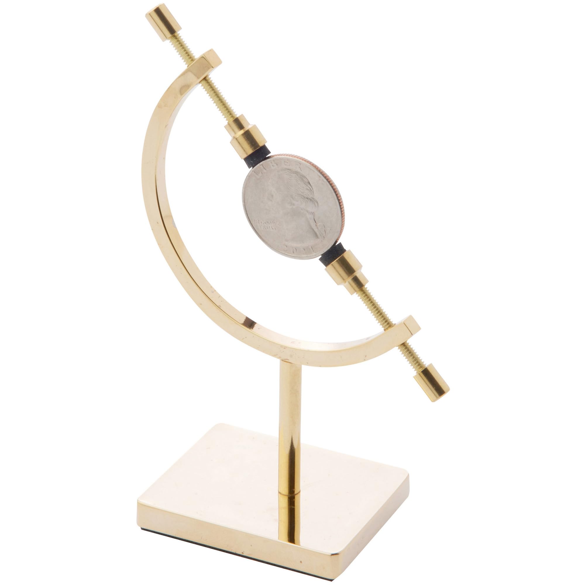 Bard's Gold-Toned Sphere Holder Caliper Stand, 4.5
