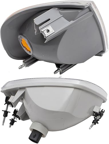 Miniatura 8 de Brock Aftermarket - Juego de 4 piezas de faros delanteros y luces de señal para el conductor izquierdo del pasajero izquierdo del pasajero,