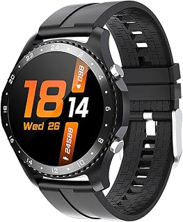 ZGZYL Smart Watch Men's Fitness Tracker Pedometer Sports Watch with Heart Rate Blood Pressure Spo2 Monitor, Bluetooth Smart Watch with Call Function for Ios Android