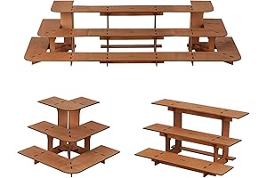 Retail Display Shelves Display Stand Wooden Retail Table