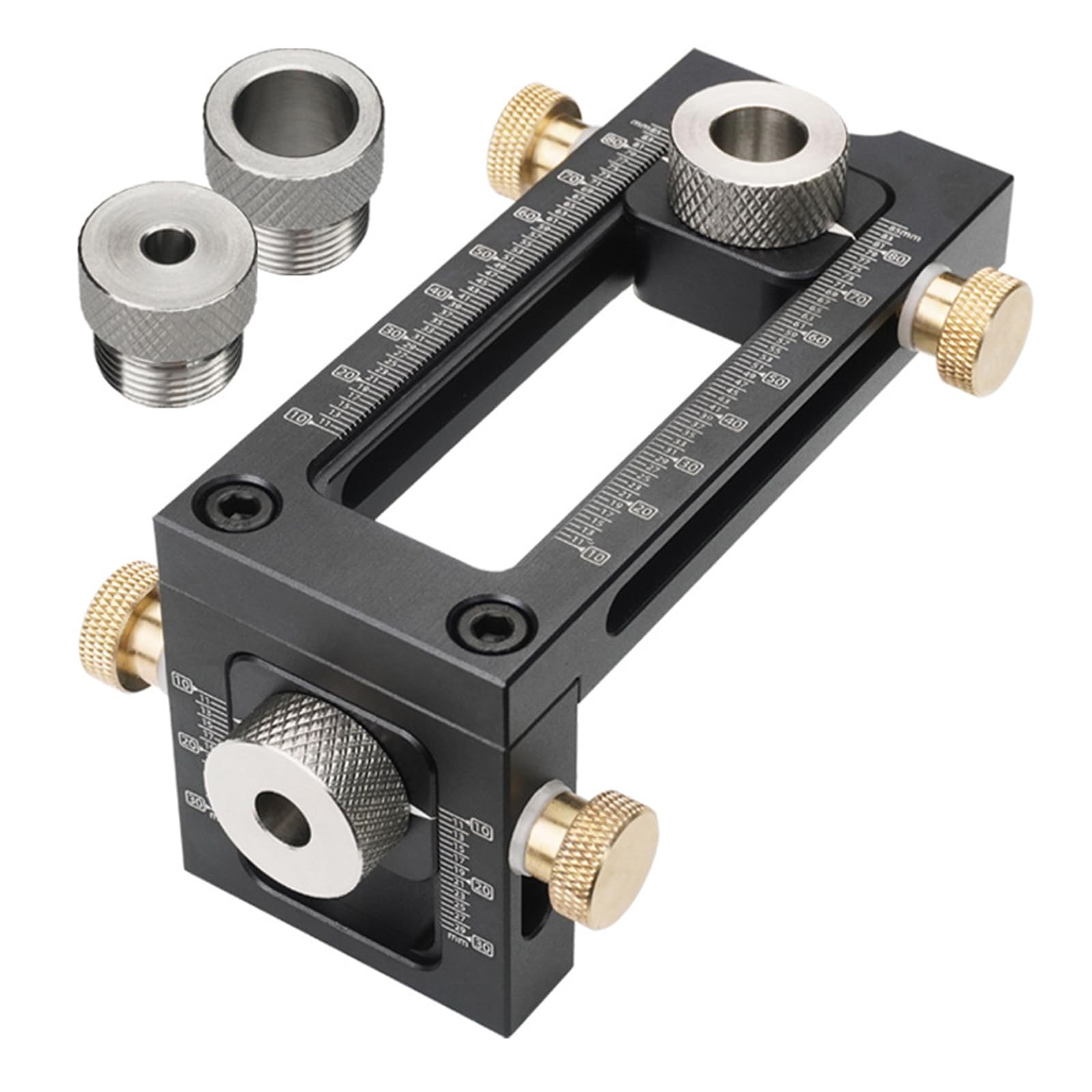Gabarits cheville meubles connectant et guide forage bois