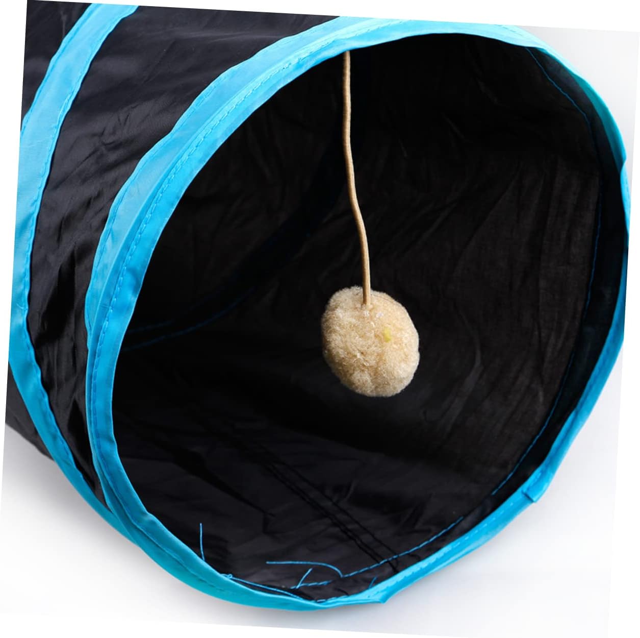 Way Foldable Pet Tunnel Crinkle Paper Dog Cat Toy Animal Playhouse Hamster Tube Guinea Portable Storage Bag