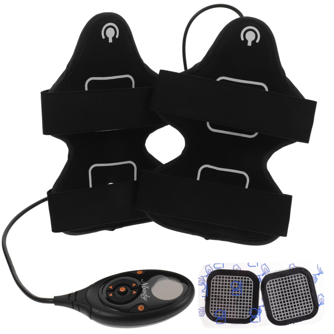 Ceinture de Bras Amincissante 220w 3, 7v en Tissu Noir